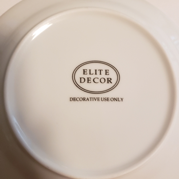 Set of 3 Decor plates by Elite Decor - Picture 5 of 6